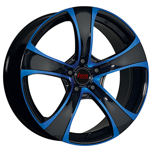 black and blue alloy wheel black and blue alloy wheel