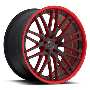 black rims red lip black rims red lip
