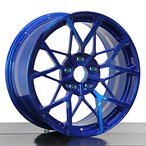 Blue alloy wheels Blue alloy wheels