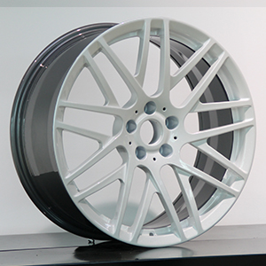 white and black rims