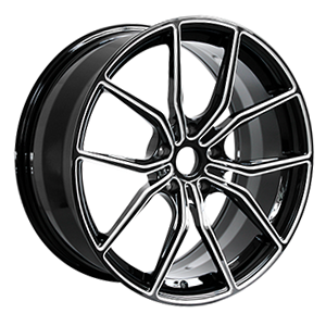 black and white rims black and white rims
