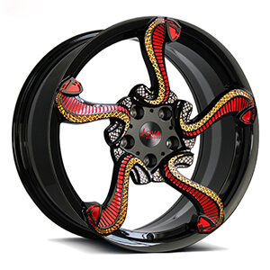 forged wheels snake spoke