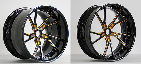 2-piece forged aluminum alloy wheels 2-piece forged aluminum alloy wheels