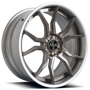 brushed silver wheels