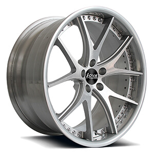 brushed forged wheels