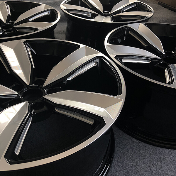 black brushed rims black brushed rims