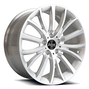 brushed wheels