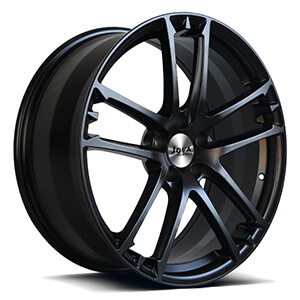 tesla black rims