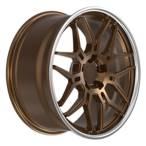 brushed copper wheels