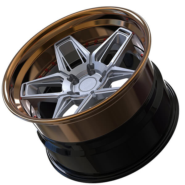 custom 3 piece wheels