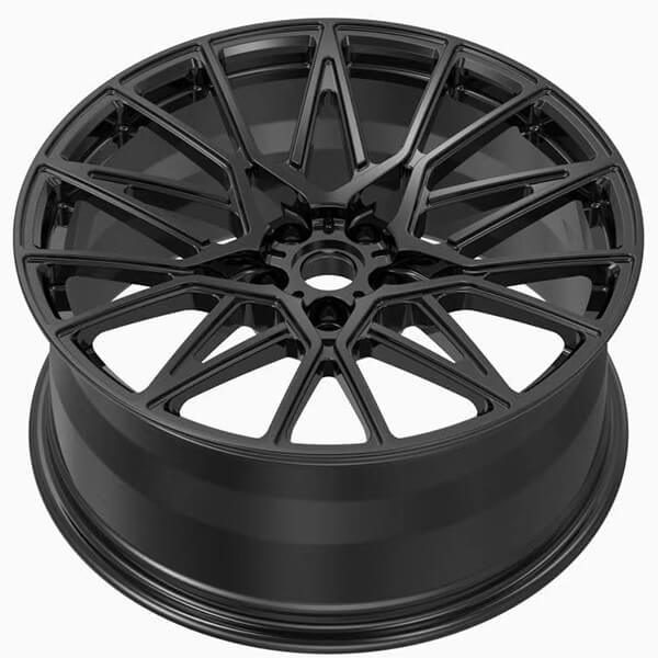 black mustang gt rims