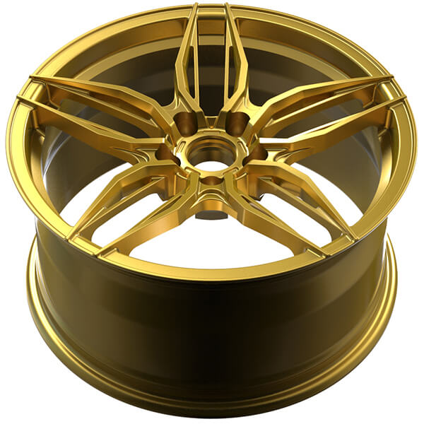 gold racing rims
