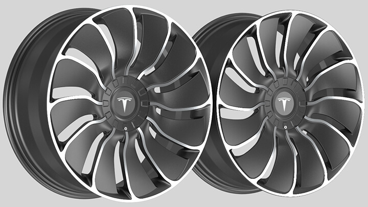 tesla model 3 wheels