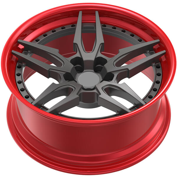 red and black rims red and black rims
