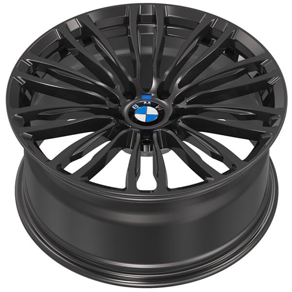 multi spoke alloy wheels