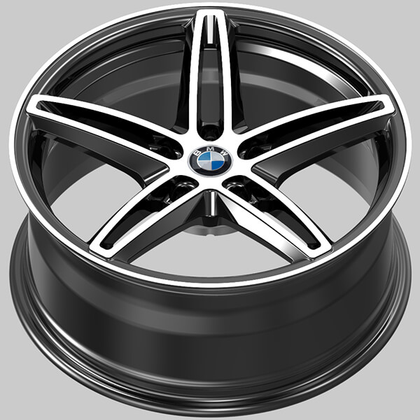 bmw 440i black wheels