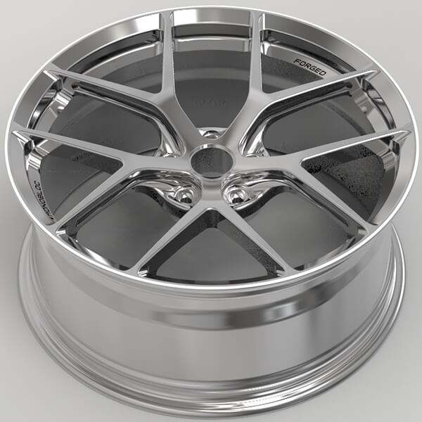 mercedes chrome rims