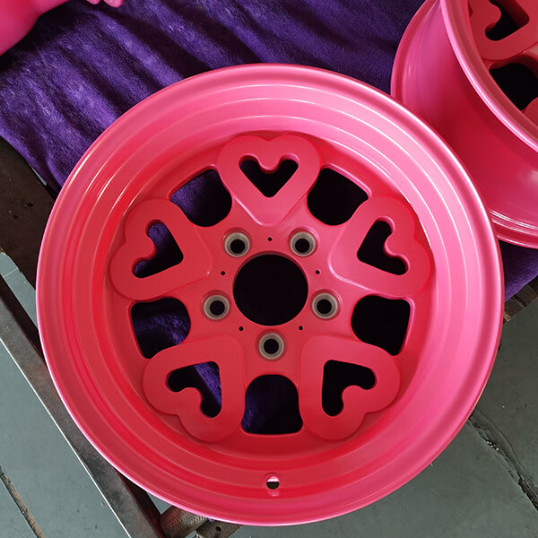 rose heart rims rose heart rims